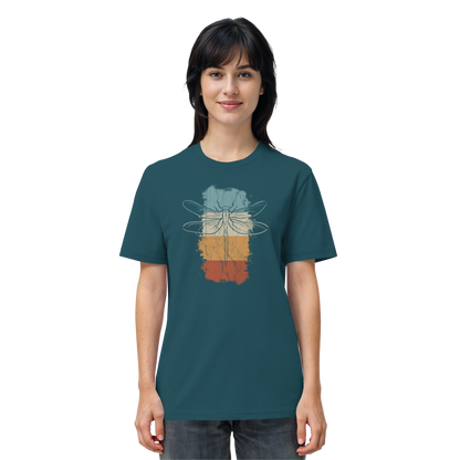 Retro Kunst Libelle | Vintage Dragonfly - Organic Shirt