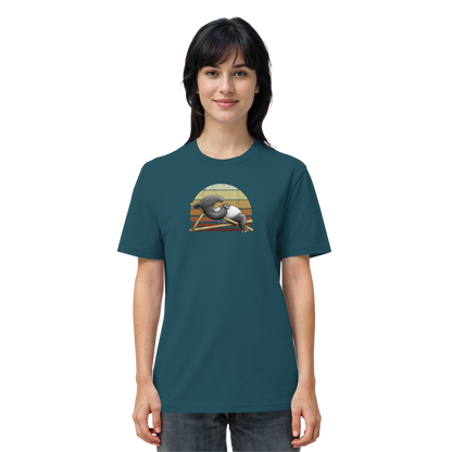 Lässiger Retro Sundown Tapir - Organic Shirt