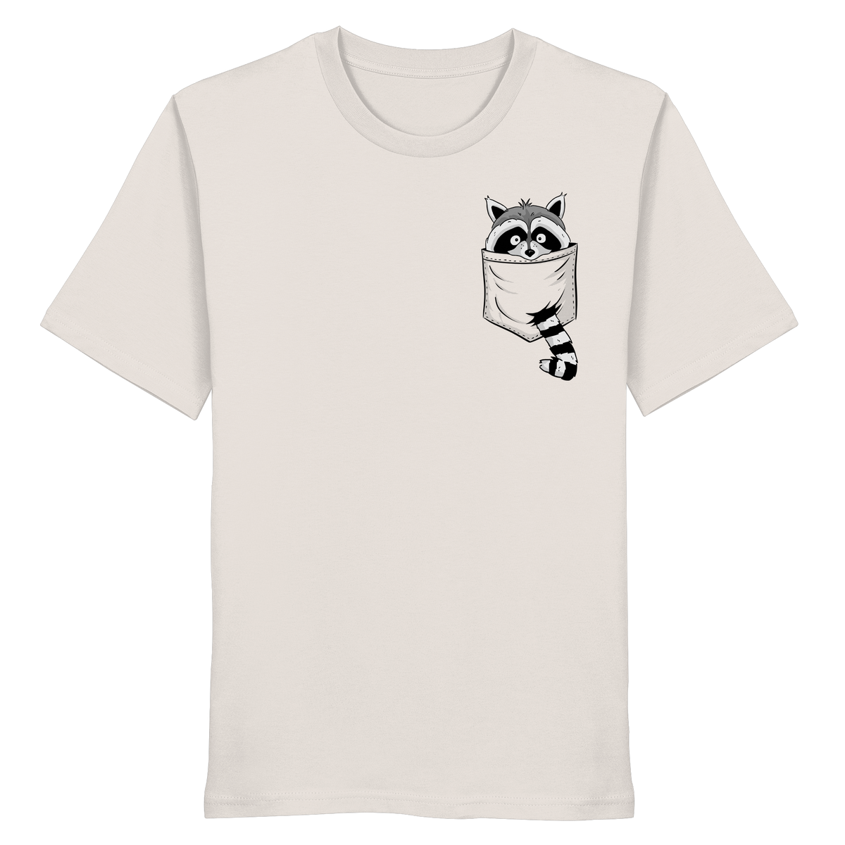 Waschbär in Deiner Tasche - Organic Shirt
