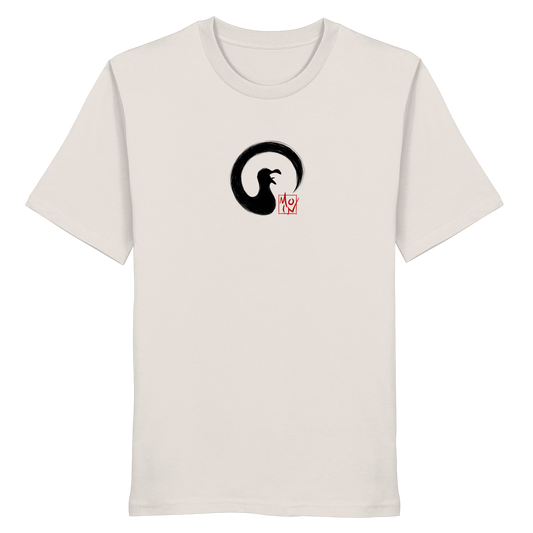 Moin kreischende japanische Enso Möwe - Organic Shirt