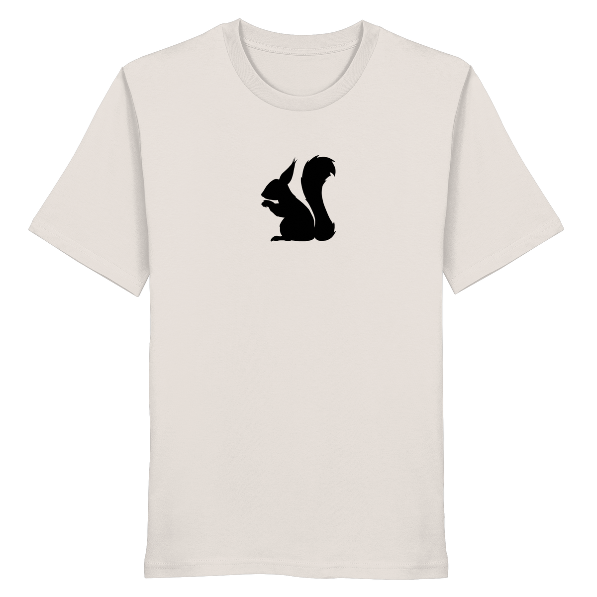 Eichhörnchen Silhouette - Organic Shirt