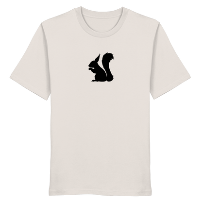 Eichhörnchen Silhouette - Organic Shirt