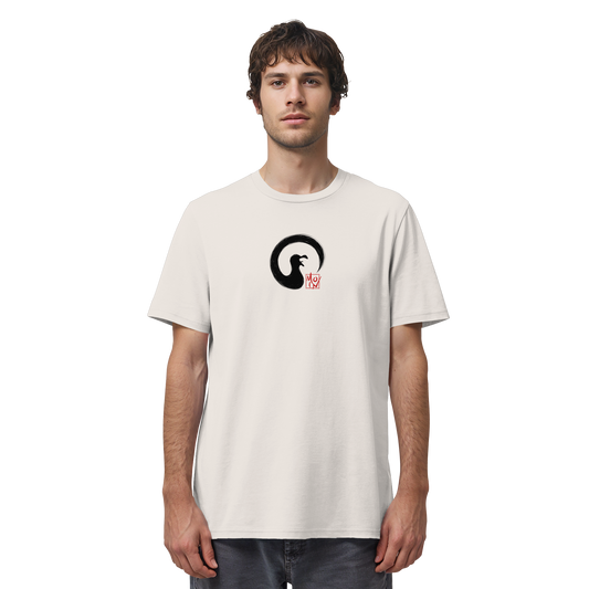 Moin kreischende japanische Enso Möwe - Organic Shirt