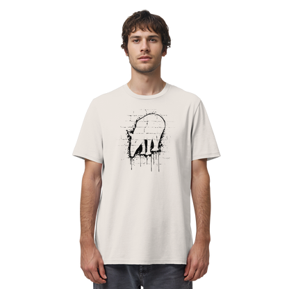 Urban Street Art Tapir Silhouette - Organic Shirt