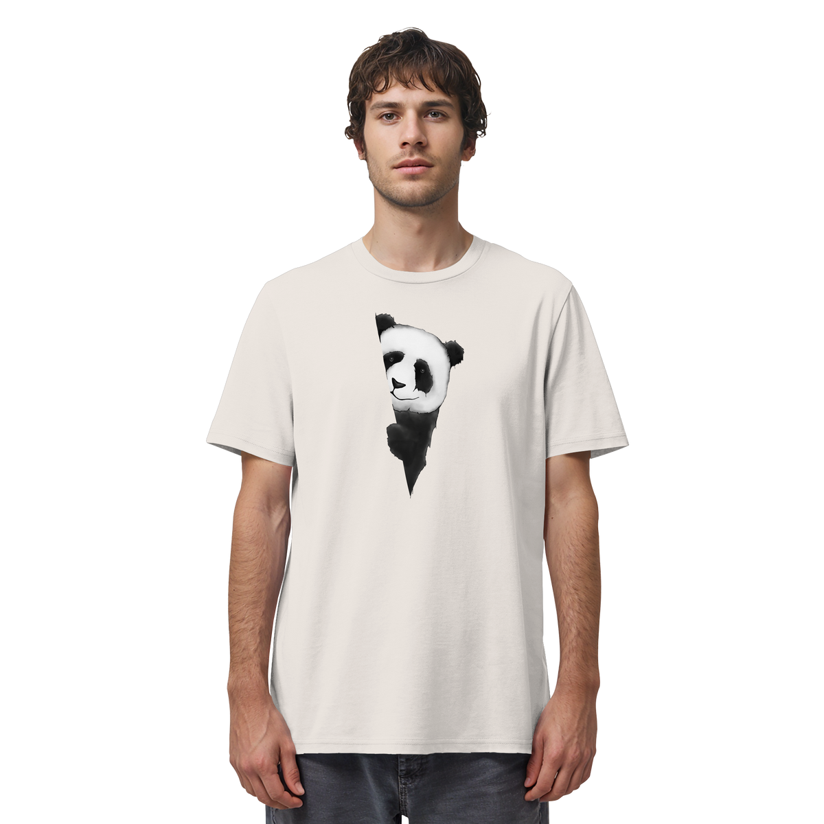 Panda Bär Illustration - Organic Shirt