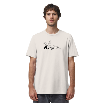 zauberhaft flatternde Tapir Fee - Organic Shirt