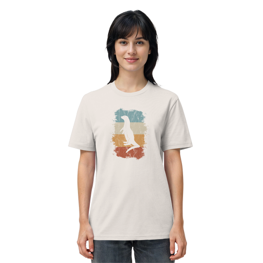 Retro Otter Fischotter Silhouette - Organic Shirt