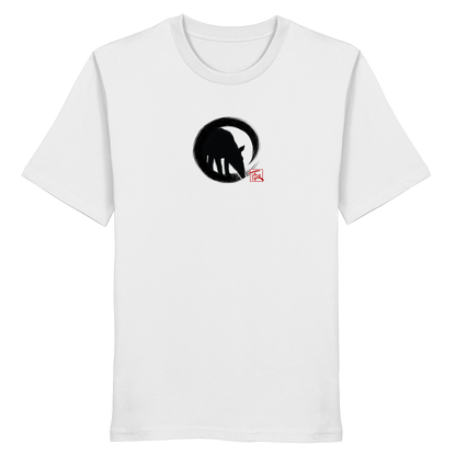 Zen Tapir im japanischen Enso Kreis - Organic Shirt