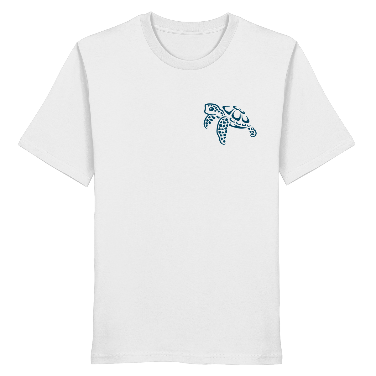 Lässig lustige Wasserschildkröte - Organic Shirt