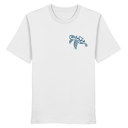 Lässig lustige Wasserschildkröte - Organic Shirt