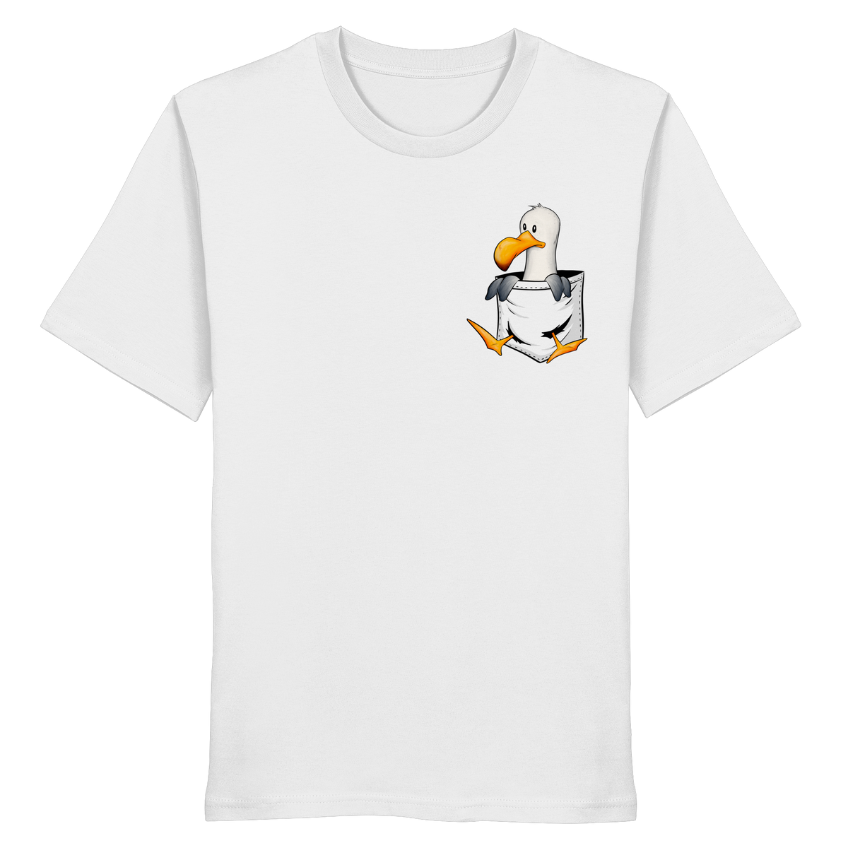 Kleine Möwe In Deiner Tasche - Organic Shirt
