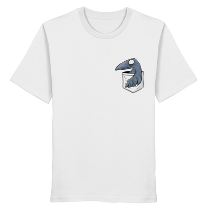 Grufti Rabe Krähe in der Tasche - Organic Shirt