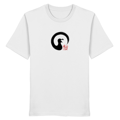 Moin kreischende japanische Enso Möwe - Organic Shirt