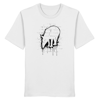 Urban Street Art Tapir Silhouette - Organic Shirt