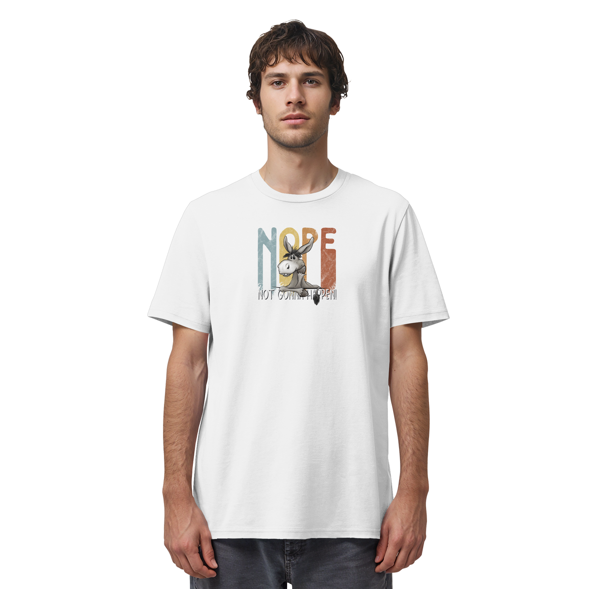 Nope | bockiger Esel - Organic Shirt