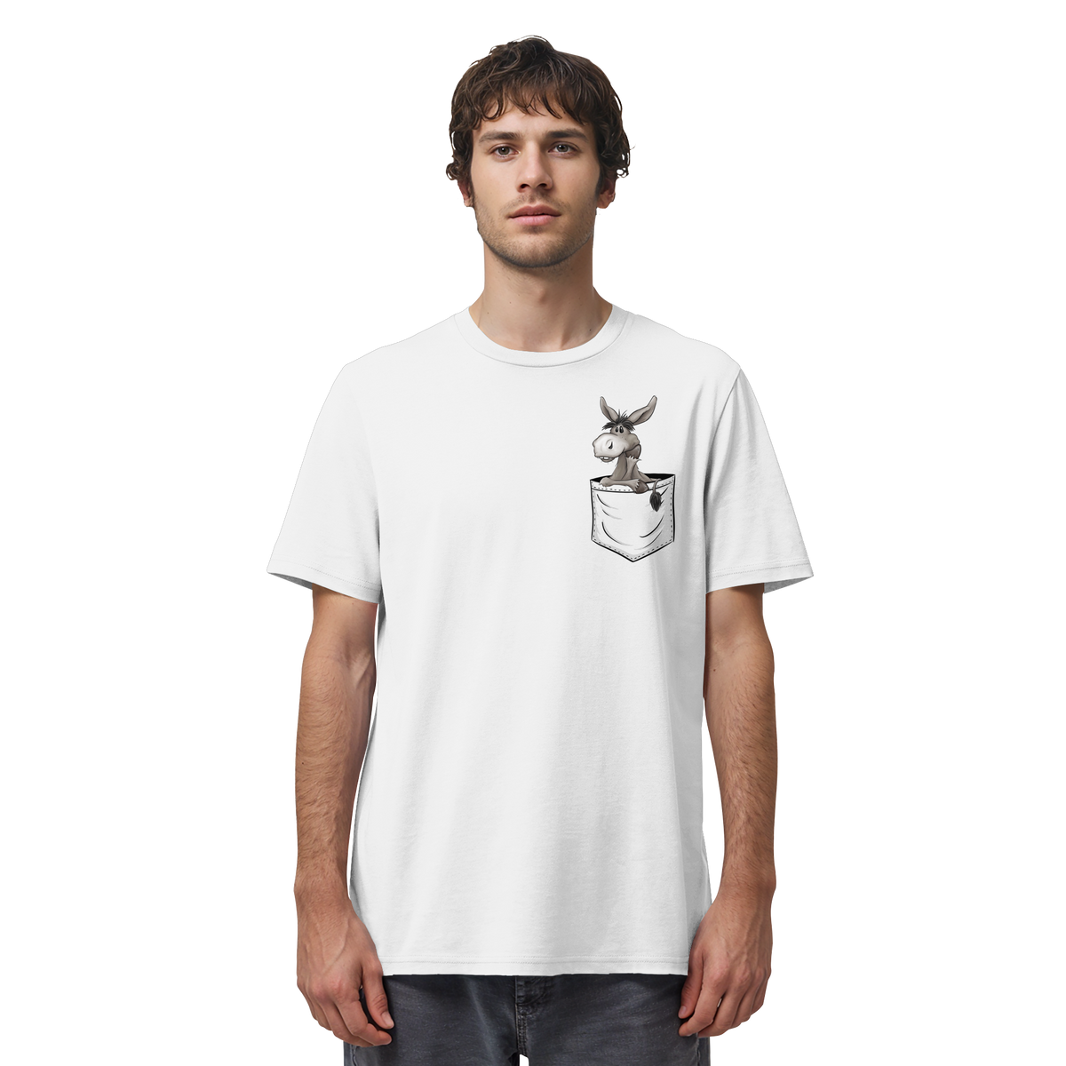 Bockiger Esel in Deiner Tasche - Organic Shirt