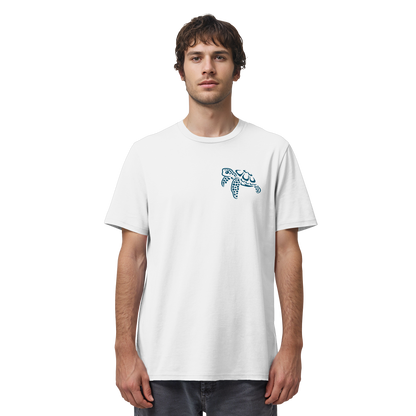 Lässig lustige Wasserschildkröte - Organic Shirt