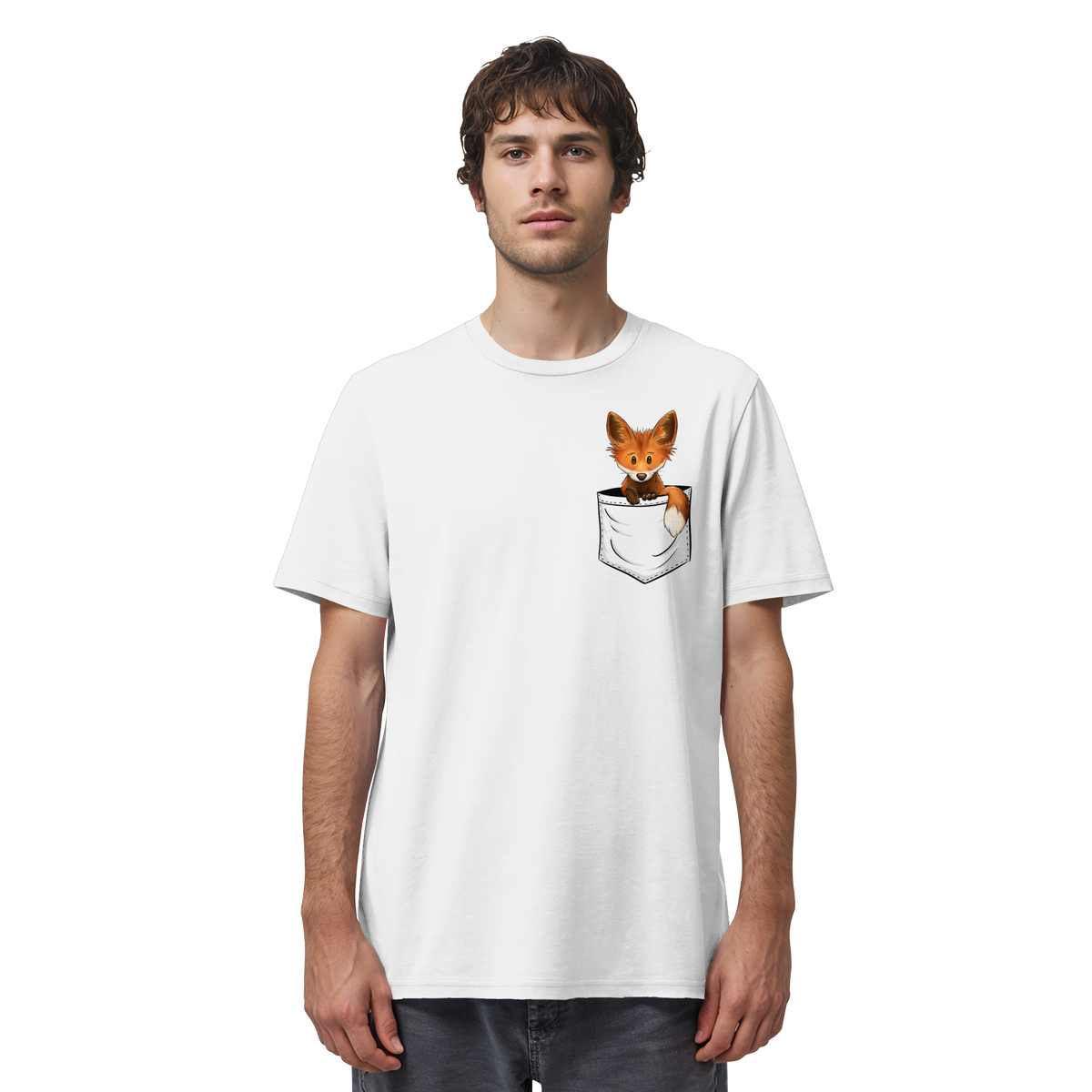 Funky Fuchs in der Tasche - Organic Shirt
