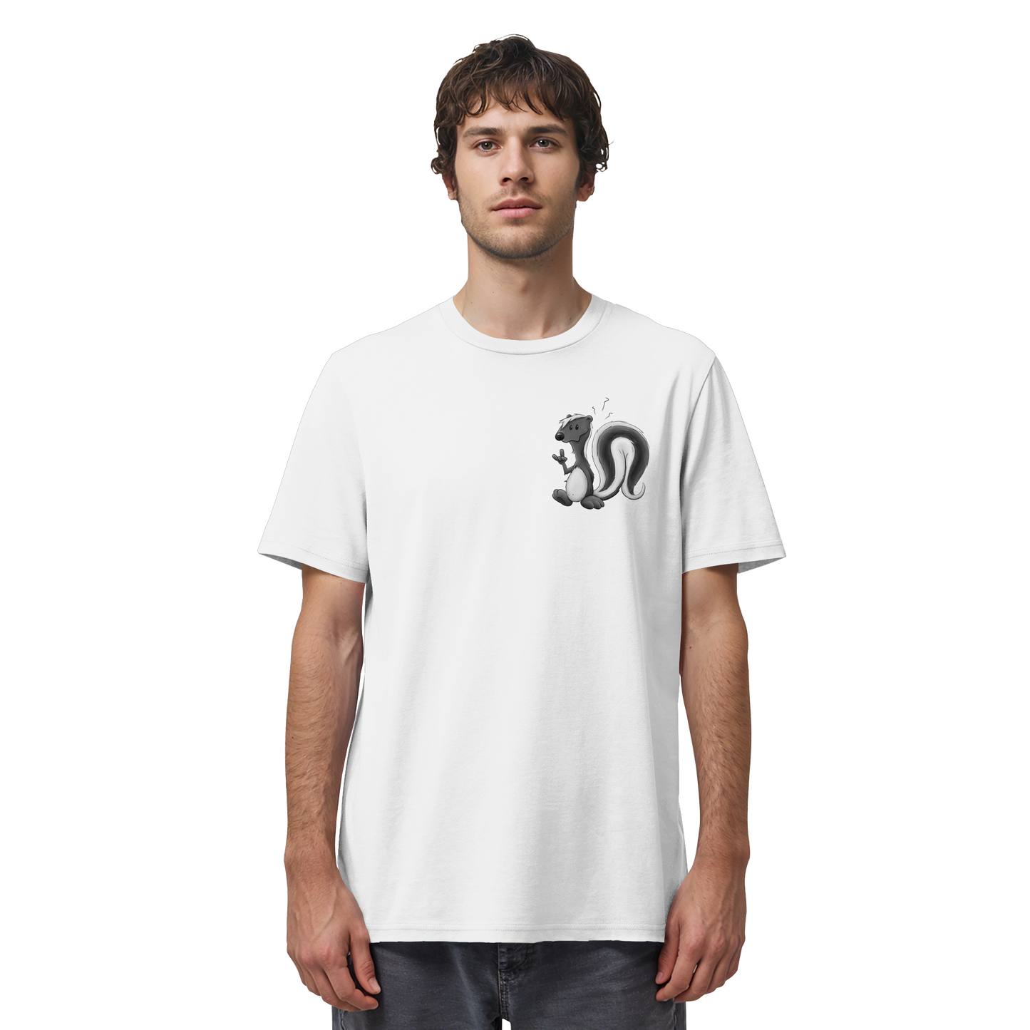 Lustig stinkiges Stinktier - Organic Shirt