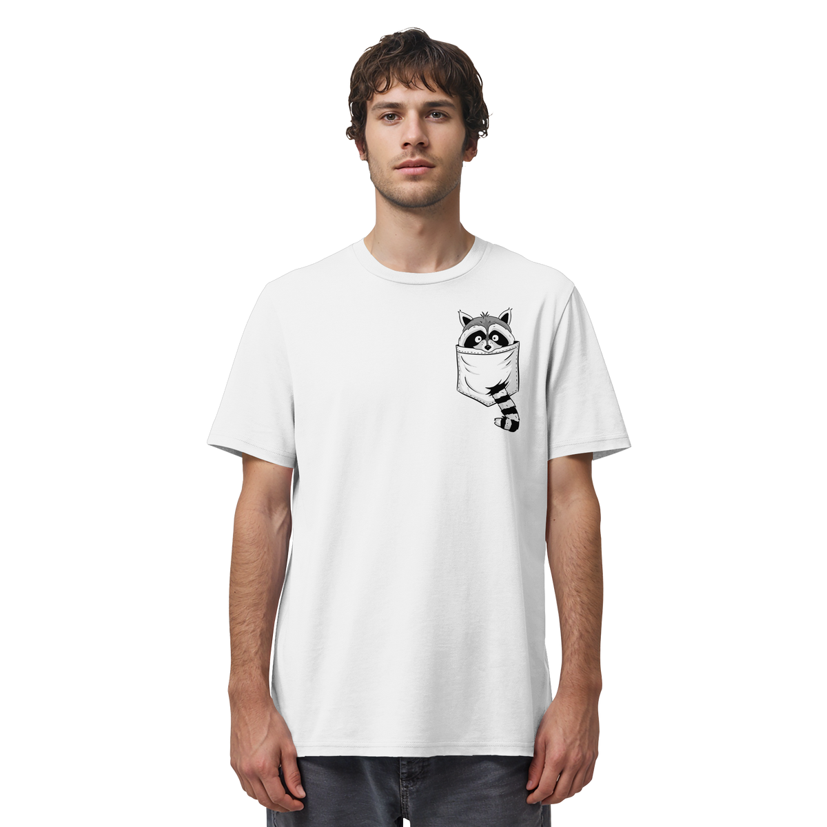 Waschbär in Deiner Tasche - Organic Shirt
