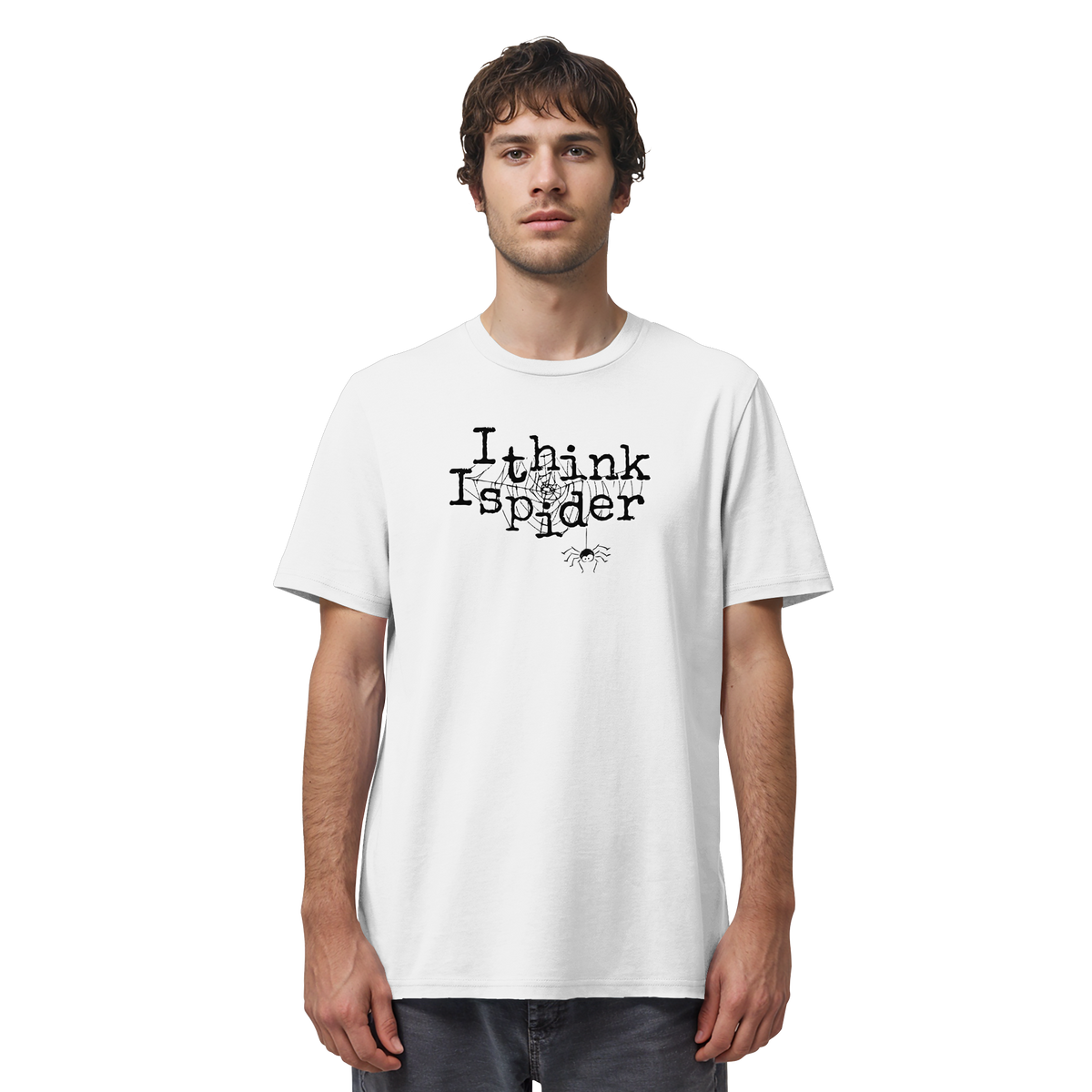 I think I spider - Spinne - Organic Shirt