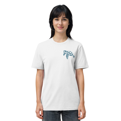 Lässig lustige Wasserschildkröte - Organic Shirt