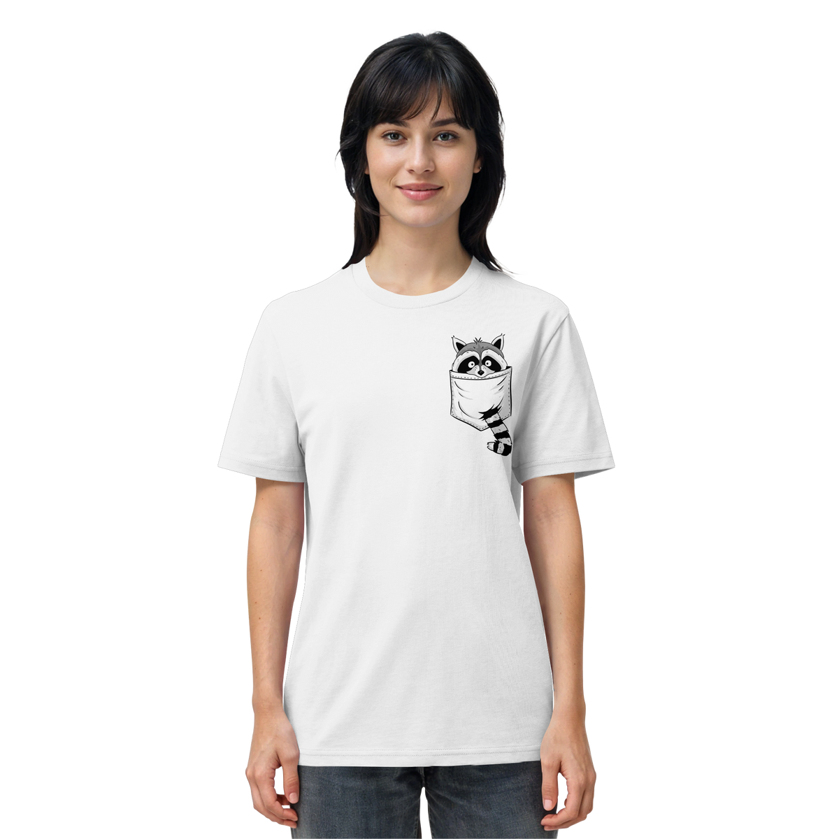Waschbär in Deiner Tasche - Organic Shirt