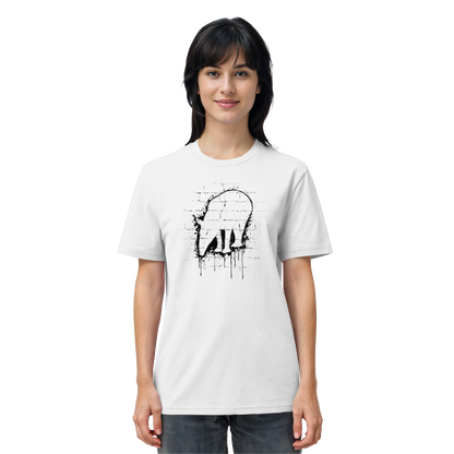 Urban Street Art Tapir Silhouette - Organic Shirt