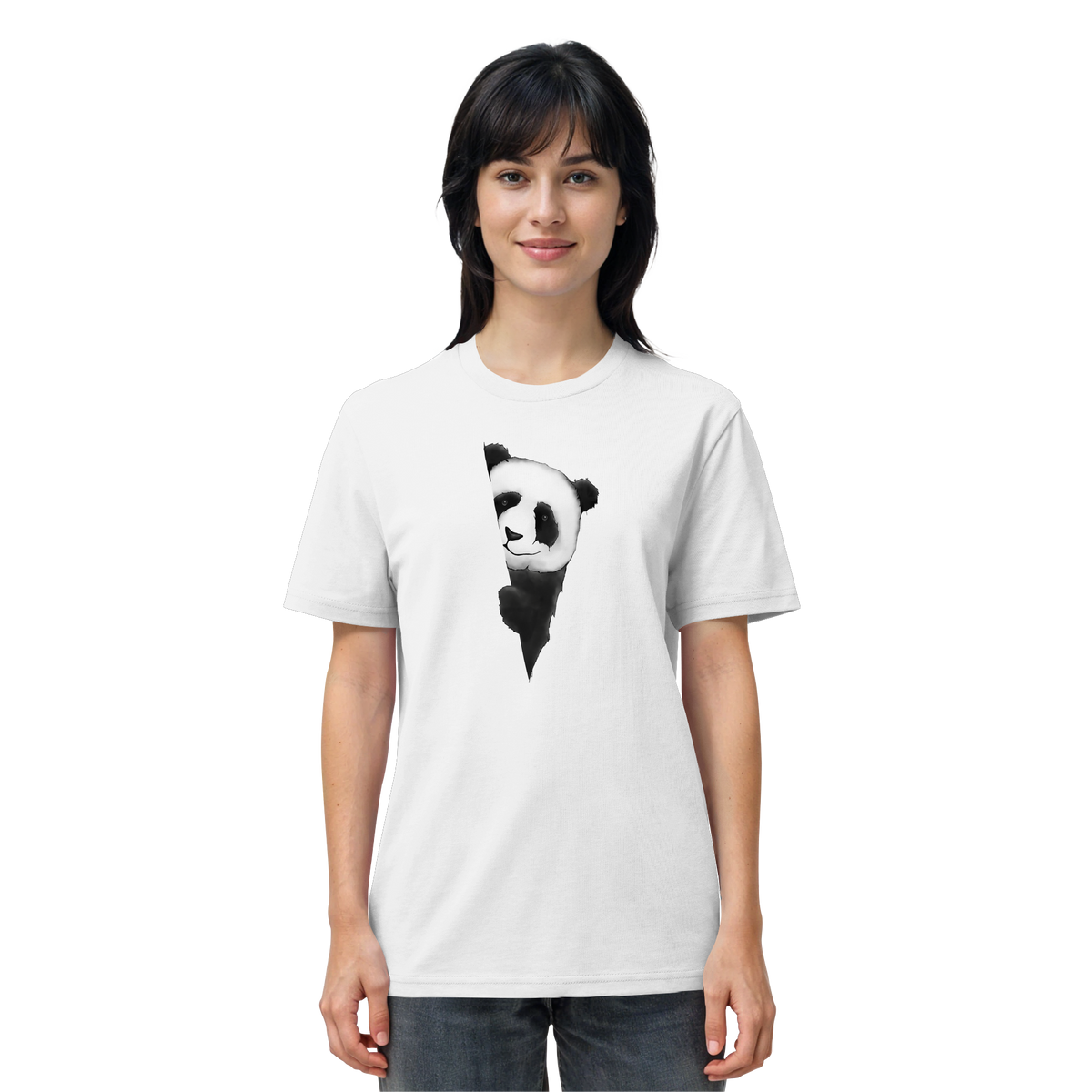 Panda Bär Illustration - Organic Shirt