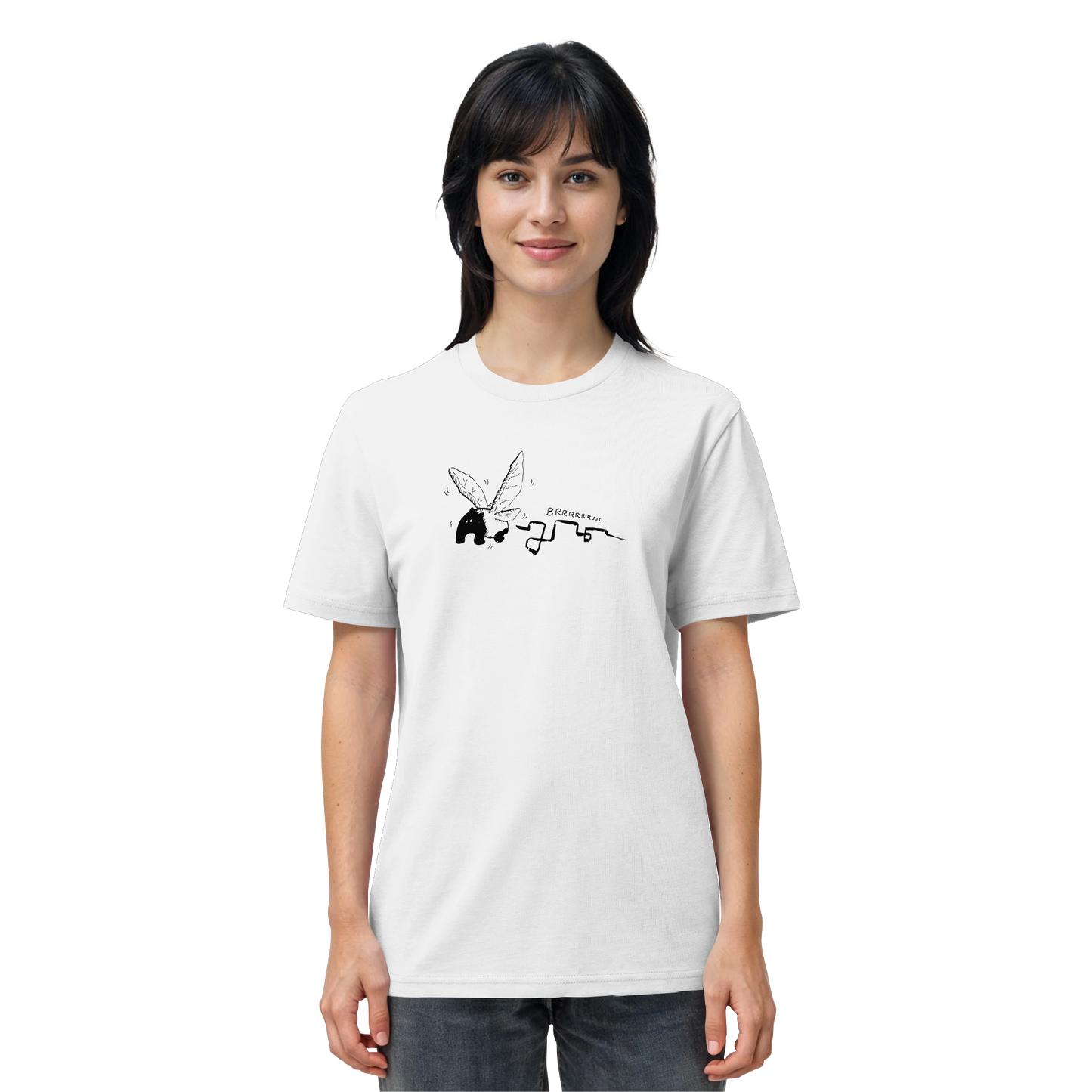zauberhaft flatternde Tapir Fee - Organic Shirt