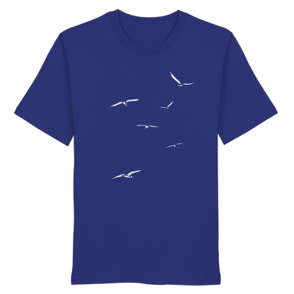 Vogelschwarm – Traum vom Fliegen - Organic Shirt