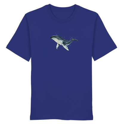 Tiefsee Ozean-Riese Buckelwal - Organic Shirt