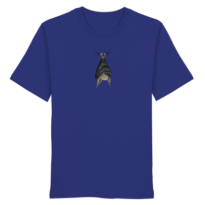 Lustig chillende Fledermaus - Organic Shirt