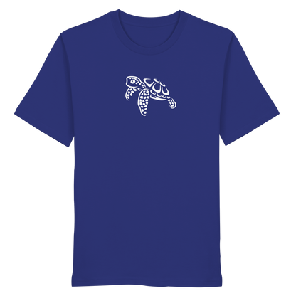 schwimmende Meeres-Schildkröte - Organic Shirt