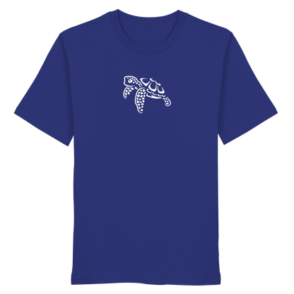 schwimmende Meeres-Schildkröte - Organic Shirt