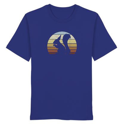 Retro Eichhörnchen Silhouette - Organic Shirt
