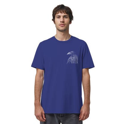 Rabenvater schwarzer Rabe Krähe - Organic Shirt