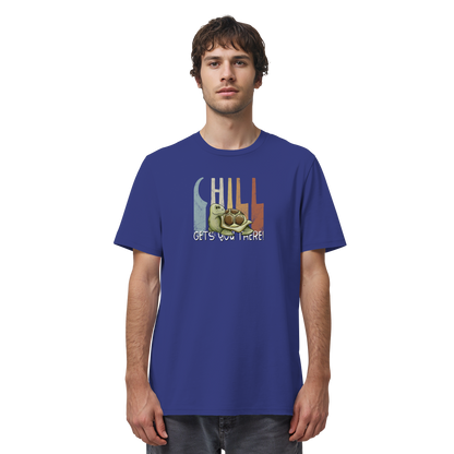 Gechillt gemütliche Schildkröte - Organic Shirt