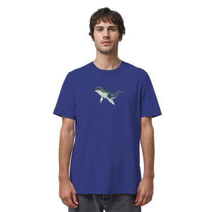 Tiefsee Ozean-Riese Buckelwal - Organic Shirt