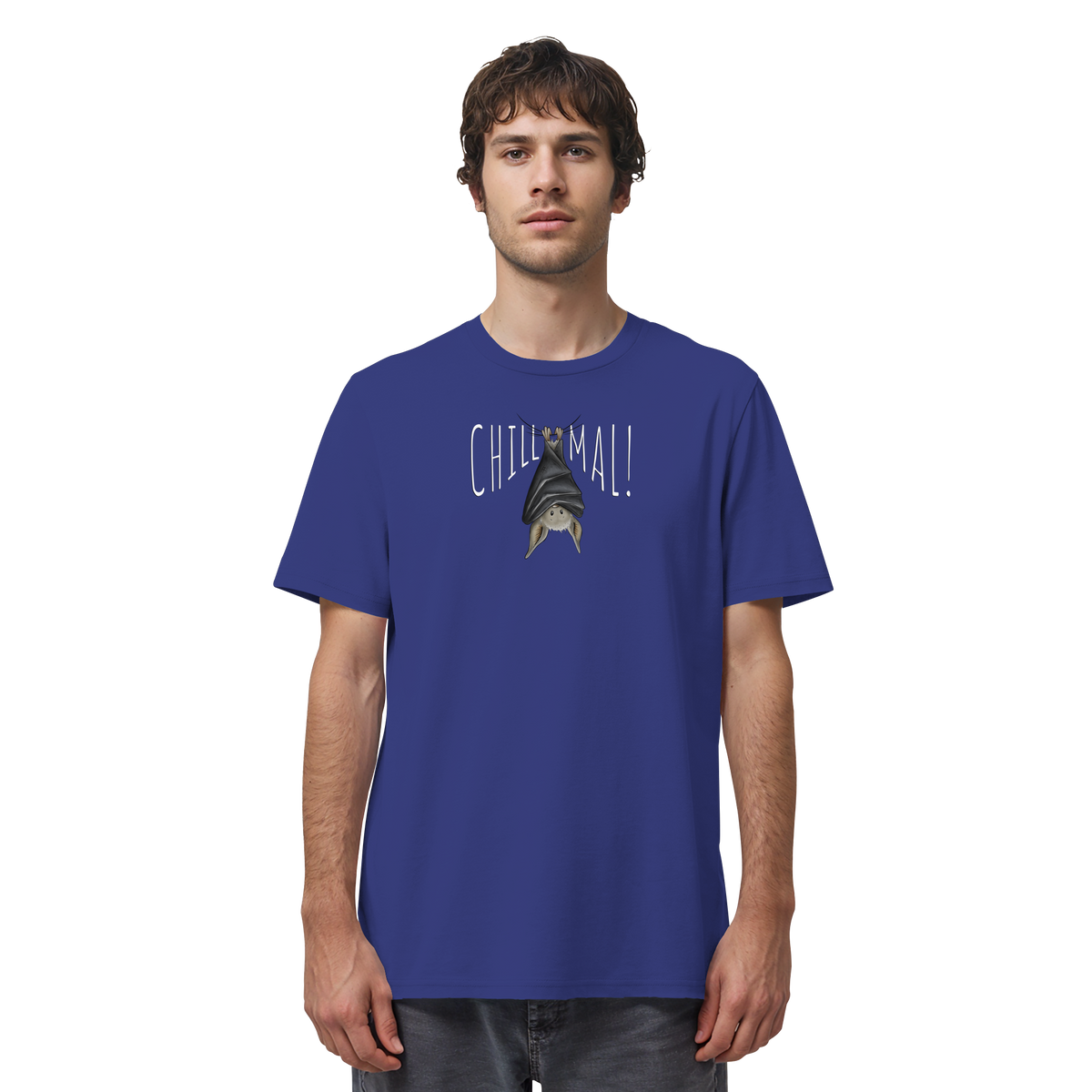 Chill Mal gemütliche Fledermaus - Organic Shirt