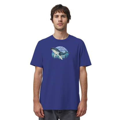 Retro Unterwasser Buckelwal - Organic Shirt