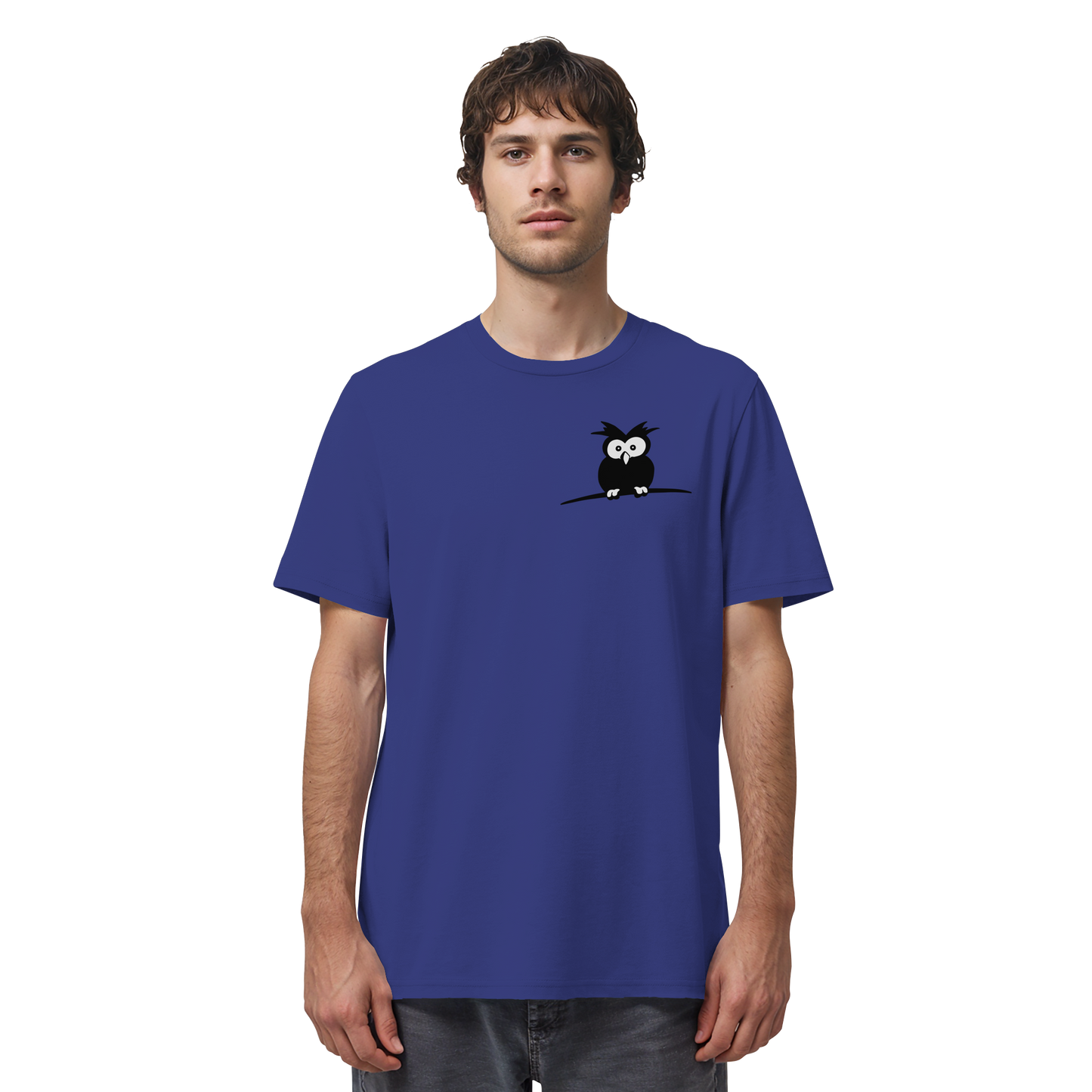 Kleine struppige Eule - Organic Shirt