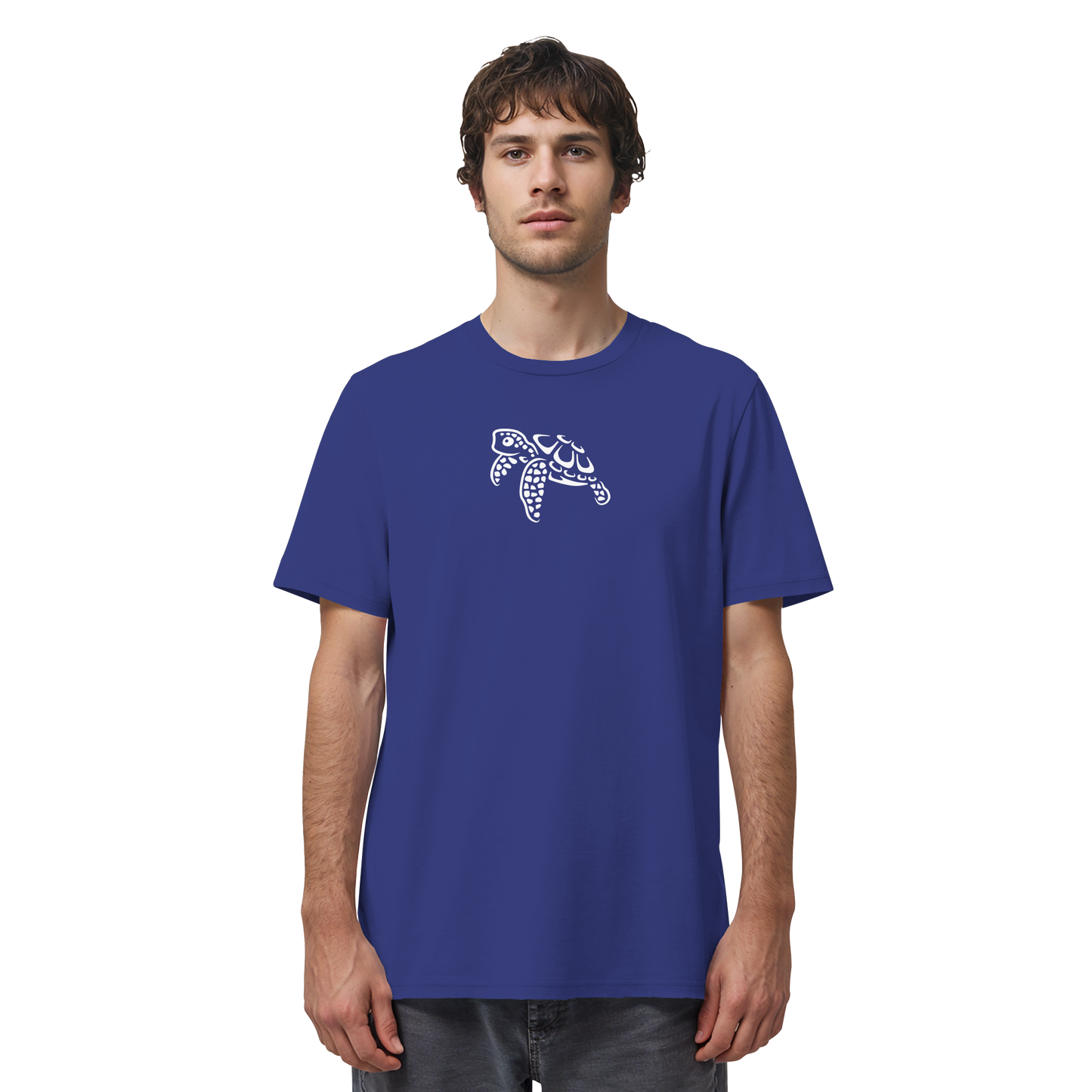 schwimmende Meeres-Schildkröte - Organic Shirt