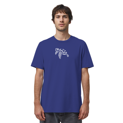 schwimmende Meeres-Schildkröte - Organic Shirt