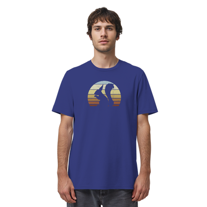 Retro Eichhörnchen Silhouette - Organic Shirt