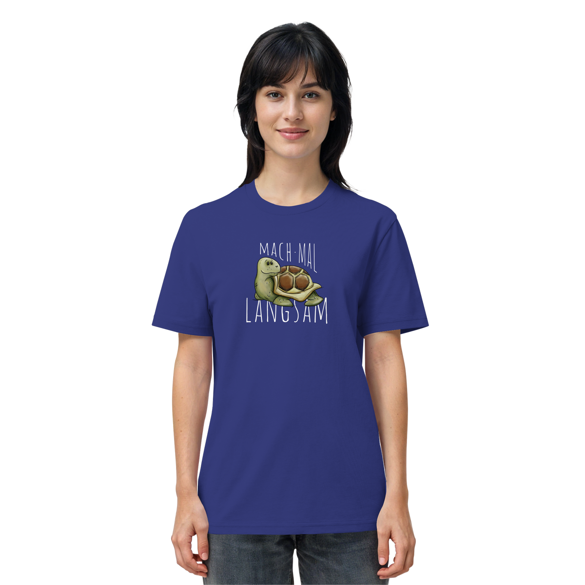 Mach mal langsam Schildkröte - Organic Shirt