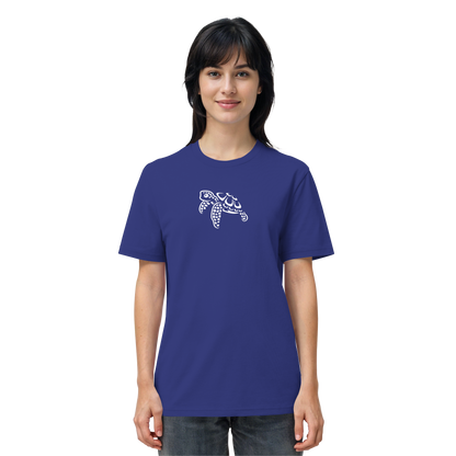 schwimmende Meeres-Schildkröte - Organic Shirt