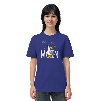Moin Moin Lässige Hipster Möwe  - Organic Shirt