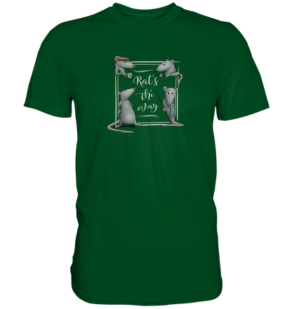 Rat’s The Way Kaffeehaus Ratten - Premium Shirt