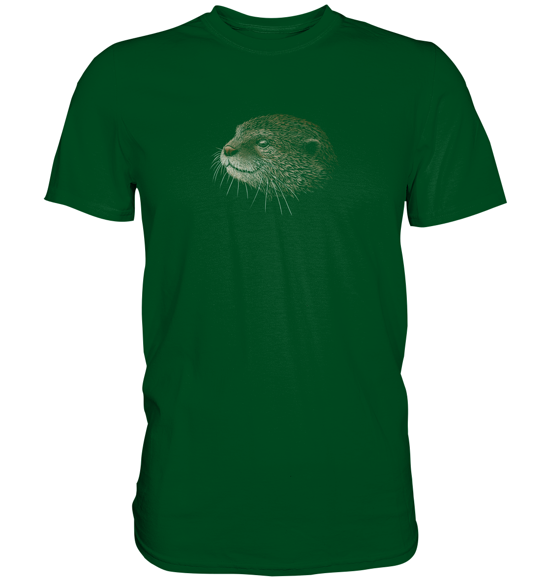 Otter Bleistift Zeichnung KritzelKunst - Premium Shirt